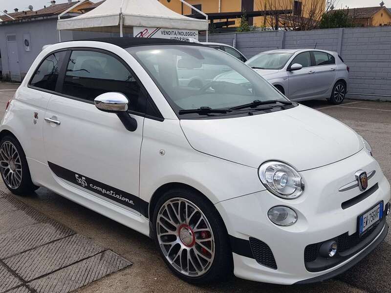Usata Abarth 595C Competizione 159 CV (116 kW) 2014 Bianco Cabrio