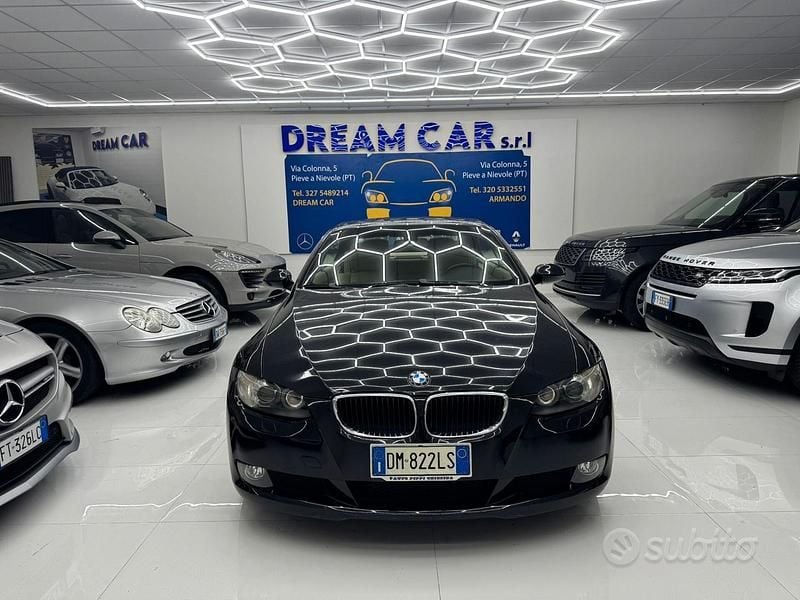 Usata BMW 320 Cabriolet 170 CV (125 kW) 2008 Nero Cabrio