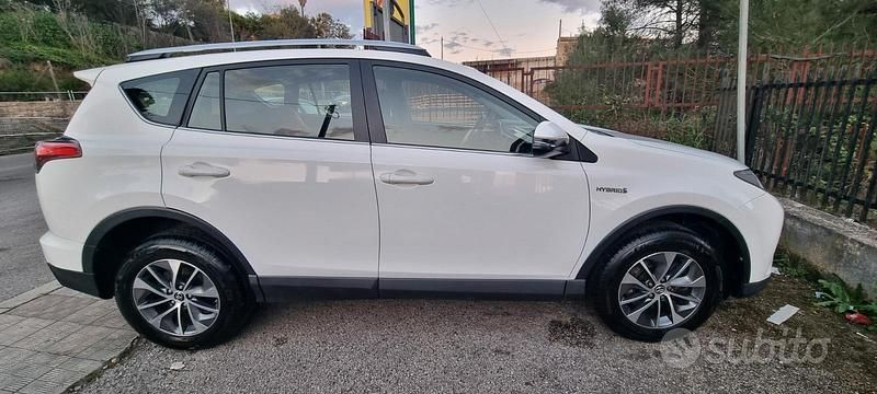 Usata Toyota RAV4 Hybrid 143 CV (105 kW) 2017 Bianco SUV