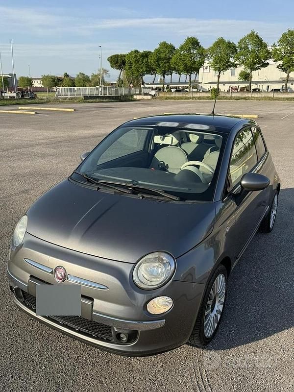 Usata Fiat 500 Lounge 69 CV (50 kW) 2011 Cabrio