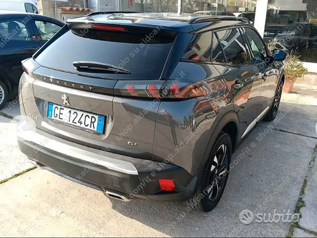 Brugt Peugeot 2008 GT-line 131 HK (96 kW) 2021 Grå SUV