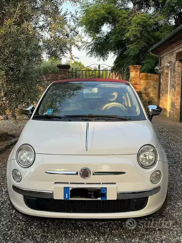Usata Fiat 500 69 CV (50 kW) 2012 Cabrio