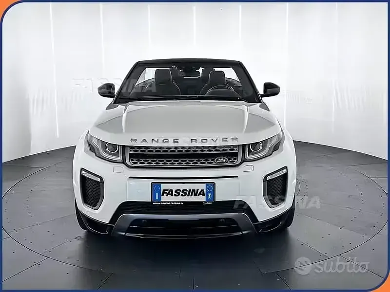 Usata Land Rover Range Rover evoque HSE Dynamic 179 CV (131 kW) 2017 Bianco Cabrio
