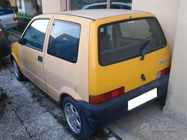 Usata Fiat Cinquecento S 39 CV (28 kW) 1996 Giallo Utilitaria