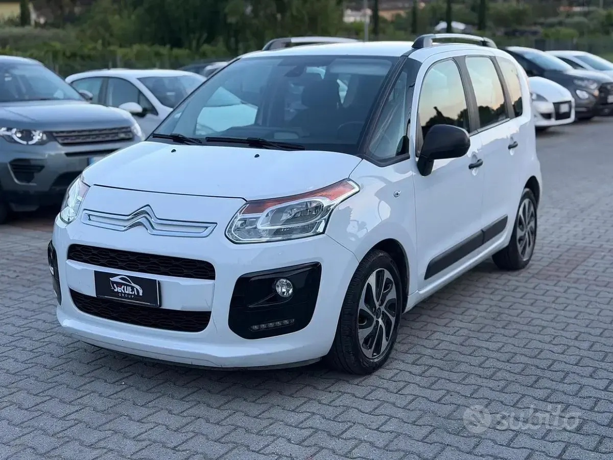 Usata Citroën C3 Picasso Exclusive 92 CV (67 kW) 2015 Bianco Monovolume