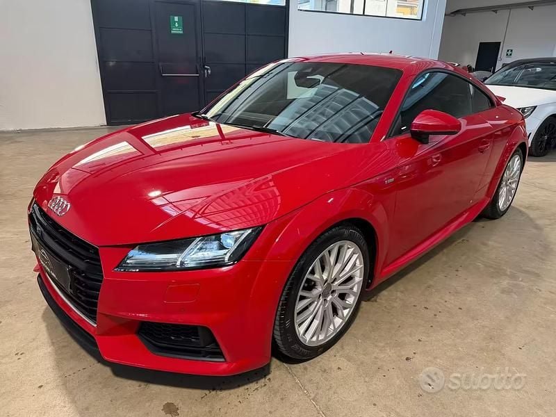 Usata Audi TT S-Line 184 CV (135 kW) 2015 Rosso Coupé