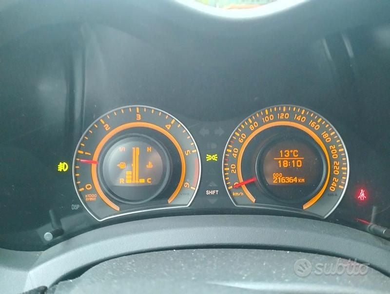 Usata Toyota Auris 126 CV (92 kW) 2007 Grigio Utilitaria