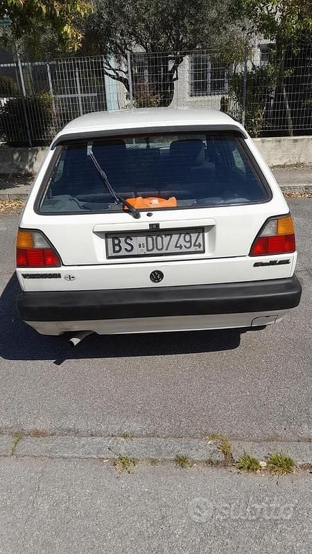 Usata VW Golf II 1990 Bianco Utilitaria
