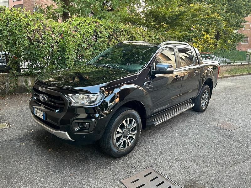 Usata Ford Ranger 213 CV (156 kW) 2020 Nero Pick-up