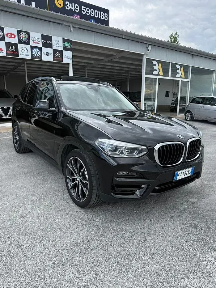 Usata BMW X3 Advantage 265 CV (194 kW) 2019 Nero SUV