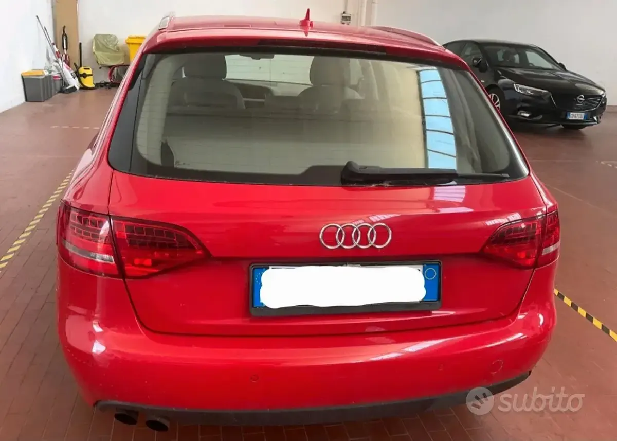 Usata Audi A4 Ambiente 160 CV (117 kW) 2009 Rosso Station wagon