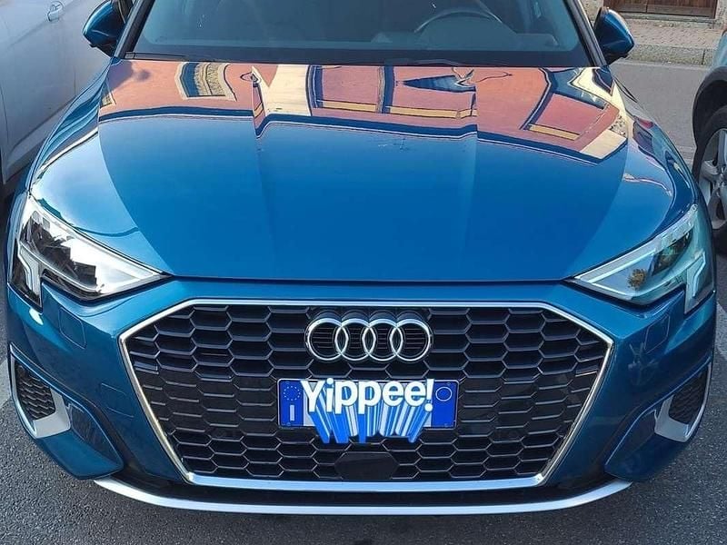 Usata Audi A3 Advanced 116 CV (85 kW) 2022 Blu/azzurro Berlina