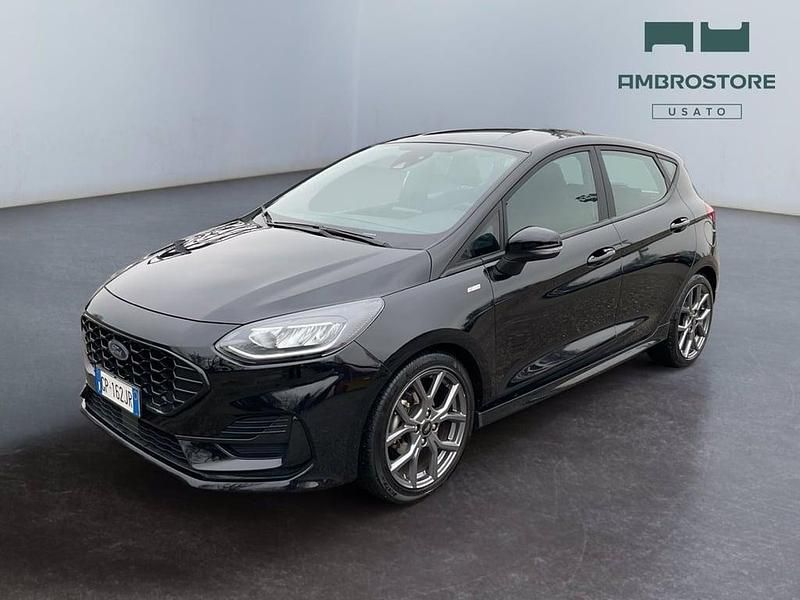 Usata Ford Fiesta ST-Line 125 CV (91 kW) 2023 Agate black Berlina