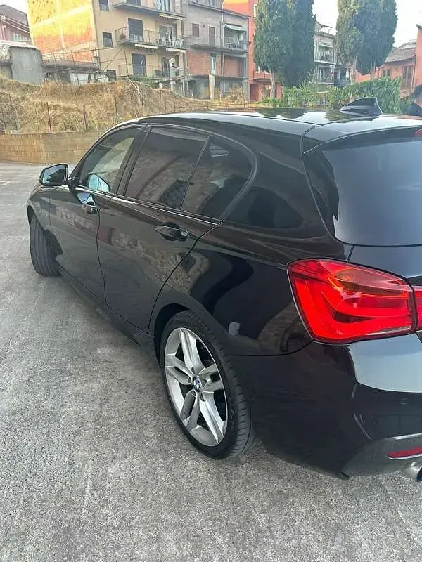 Usata BMW 118 M Sport 150 CV (110 kW) 2017 Nero Berlina