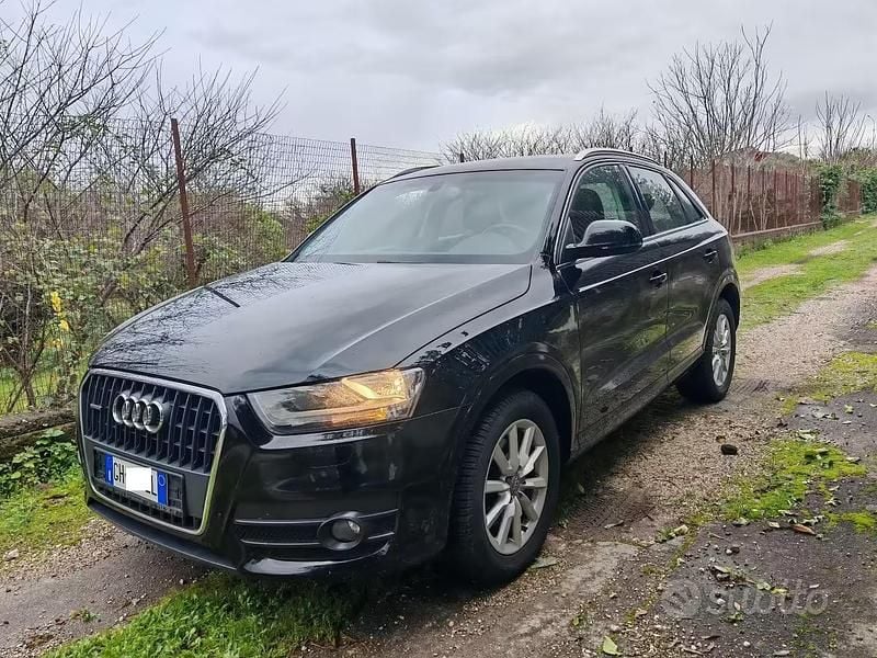 Usata Audi Q3 Advanced 170 CV (125 kW) 2013 Nero SUV