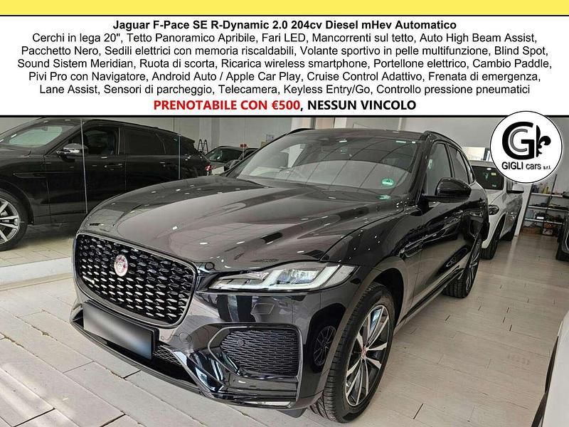 Nero Usata 2023 Jaguar F-Pace R-Dynamic SUV | 53.900 € (Cara) - Immagine 1/4