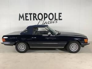 Usata Mercedes SL380 204 CV (150 kW) 1984 Blu Cabrio