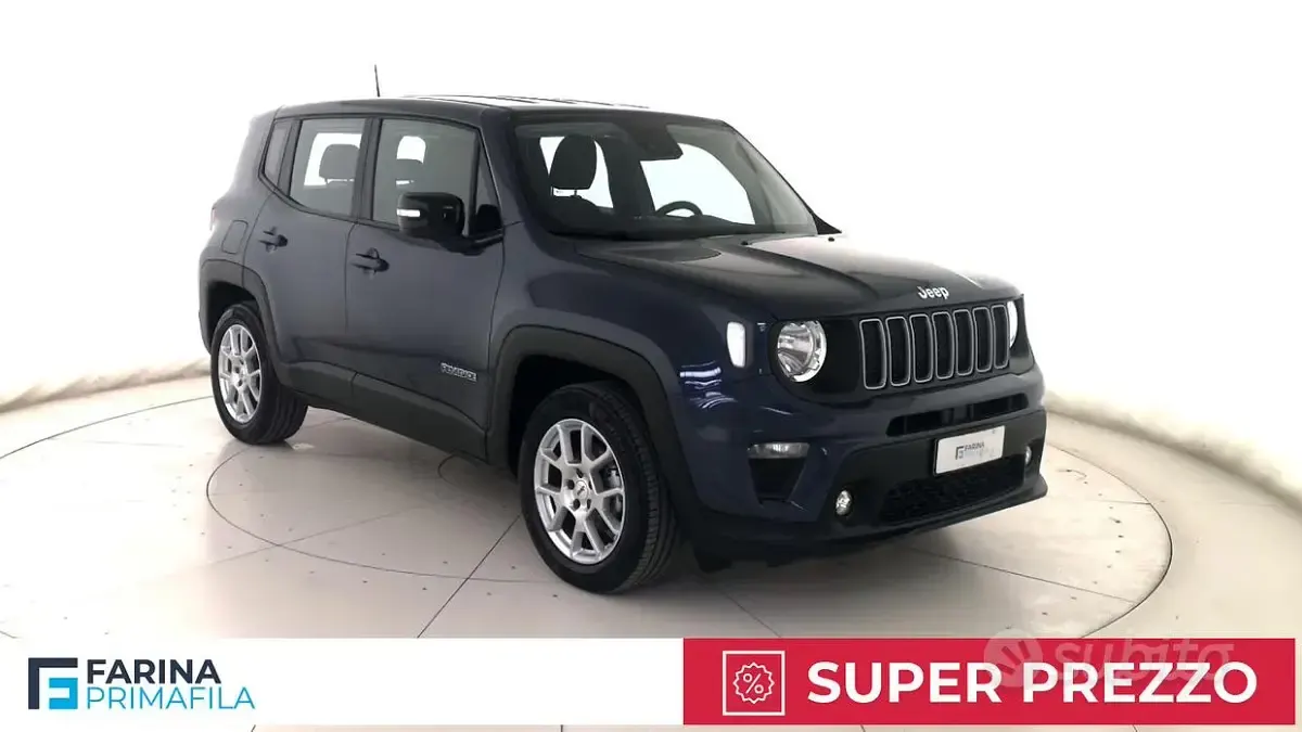 Usata Jeep Renegade Limited 131 CV (96 kW) 2024 Blu SUV