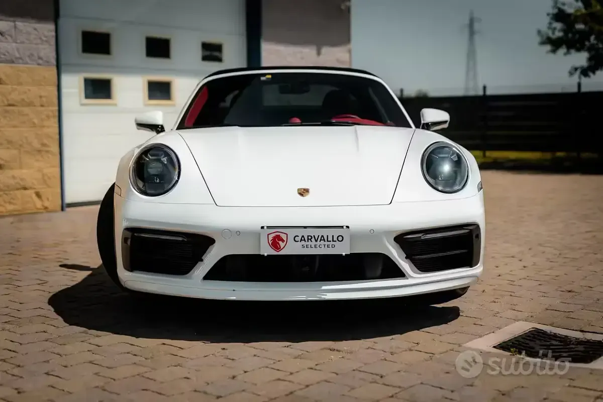 Usata Porsche 911 Targa 4S 450 CV (330 kW) 2023 Bianco Cabrio