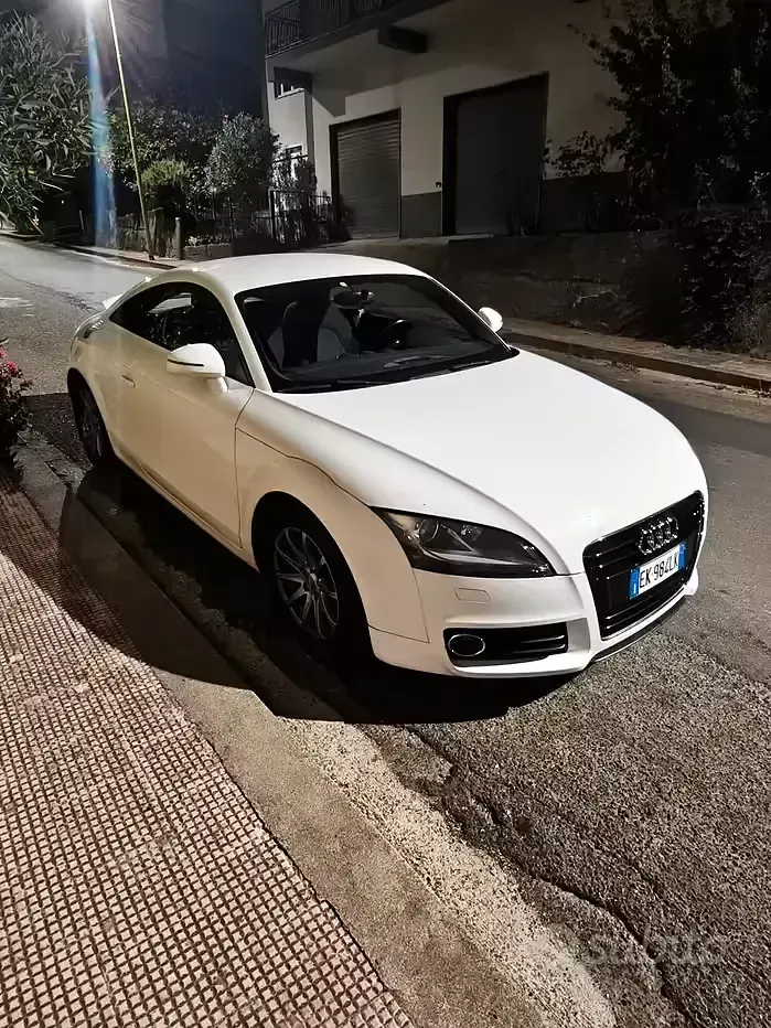 Usata Audi TT 160 CV (117 kW) 2011 Bianco Coupé