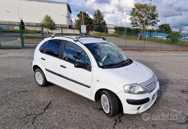 Usata Citroën C3 68 CV (50 kW) 2004 Bianco Furgone