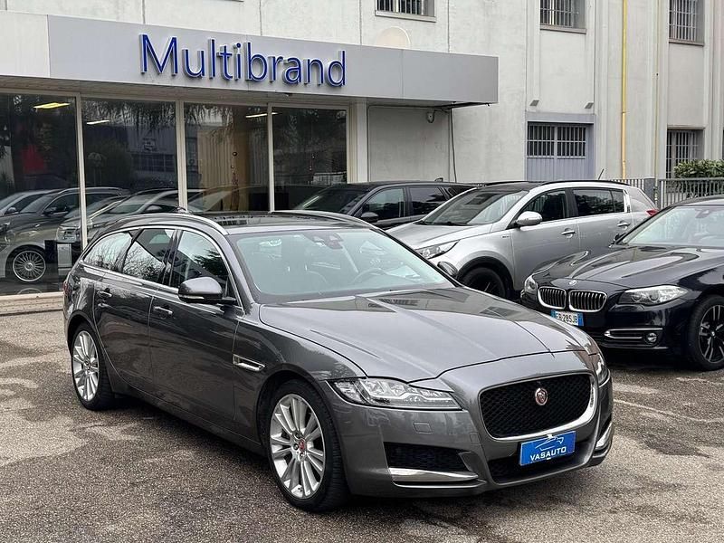 Grigio Usata 2017 Jaguar XF Sportbrake Portfolio Station wagon | 9700 € - Immagine 1/4
