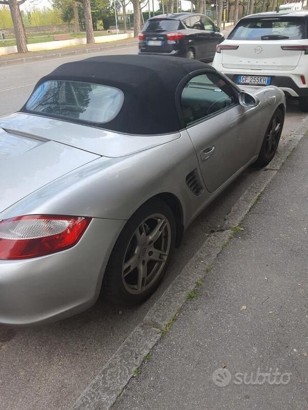 Usata Porsche Boxster 228 CV (167 kW) 2008 Grigio Cabrio