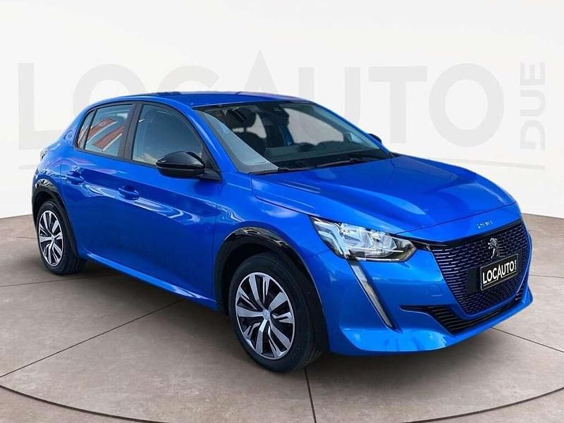 Usata Peugeot e-208 Active 100 kW (136 CV) 2022 Blu Utilitaria