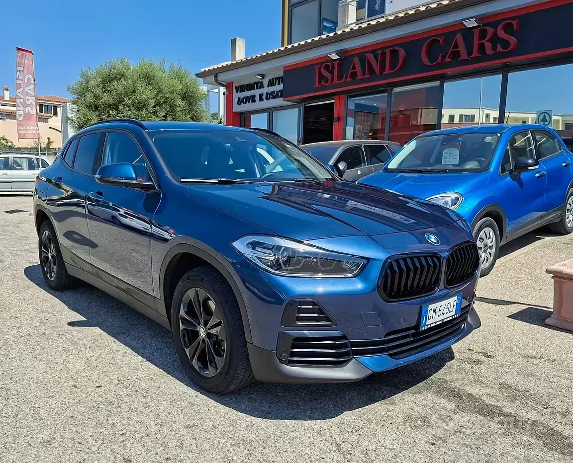 Usata BMW X2 150 CV (110 kW) 2022 Bluazzurro SUV