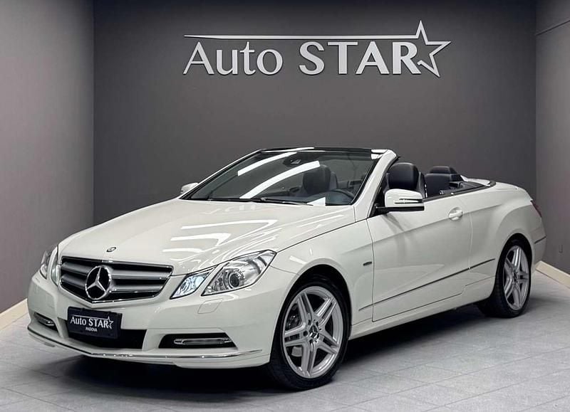 Usata Mercedes E200 Avantgarde 184 CV (135 kW) 2011 Bianco Cabrio