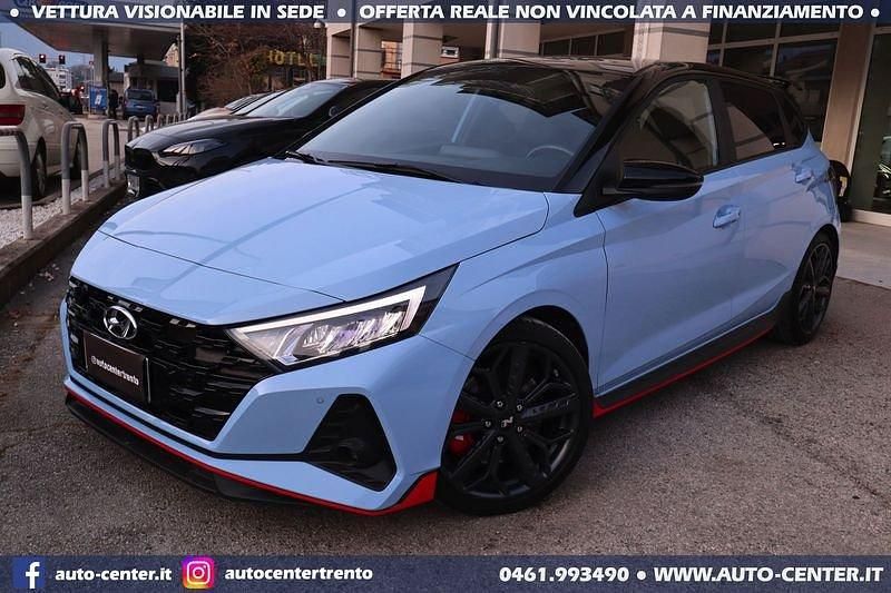 Usata Hyundai i20 N Performance 204 CV (150 kW) 2023 Blu Utilitaria