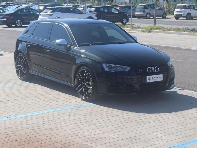 Usata Audi S3 300 CV (220 kW) 2015 Nero Berlina