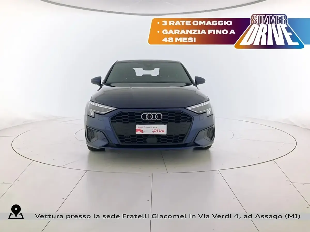 Usata Audi A3 Business 110 CV (80 kW) 2023 Blu Berlina