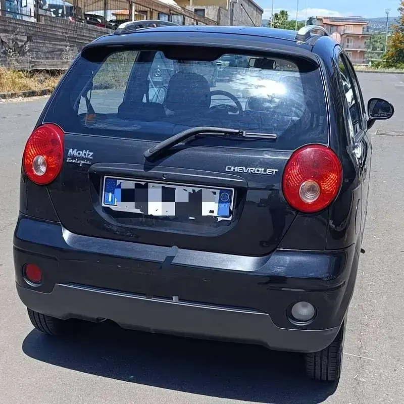 Usata Chevrolet Matiz SX 67 CV (49 kW) 2008 Nero Utilitaria