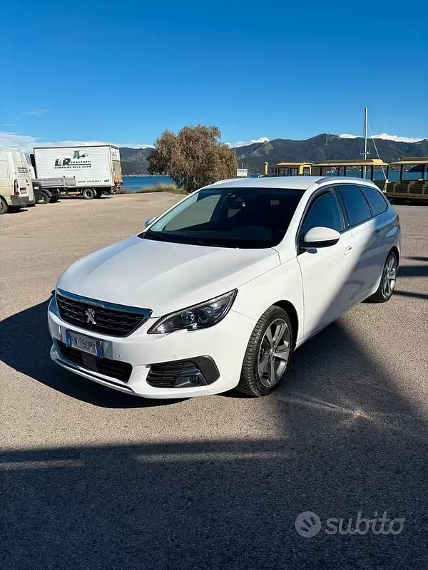 Usata Peugeot 308 SW 2018 Bianco Station wagon