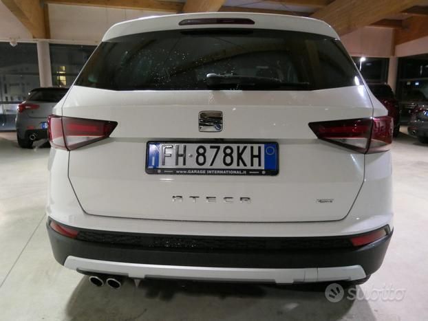 Usata Seat Ateca 4Drive 190 CV (139 kW) 2017 Bianco pastello SUV