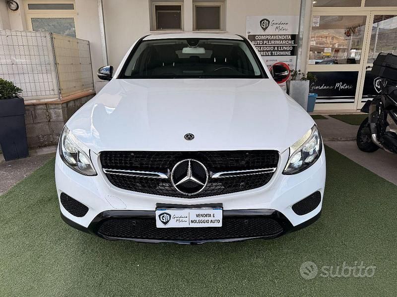 Usata Mercedes GLC250 204 CV (150 kW) 2018 Bianco Coupé