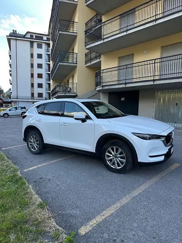 Usata Mazda CX-5 Exclusive 160 CV (117 kW) 2017 Bianco SUV