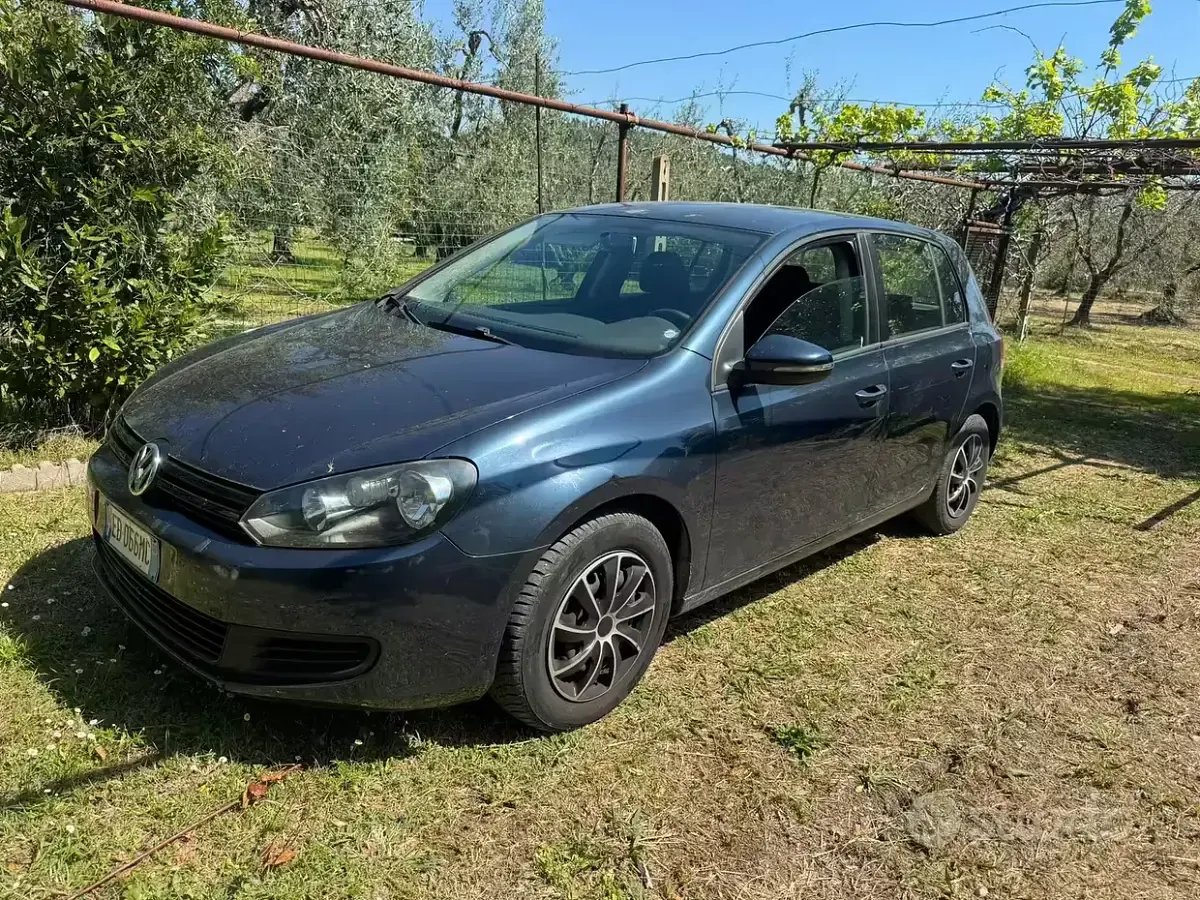 Occasion VW Golf VI 110 ch (80 kW) 2010 Bleue Citadine
