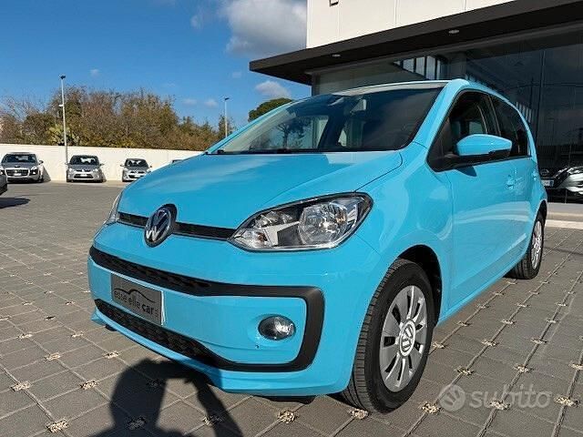 Usata VW up! Highline 75 CV (55 kW) 2018 Blu Utilitaria