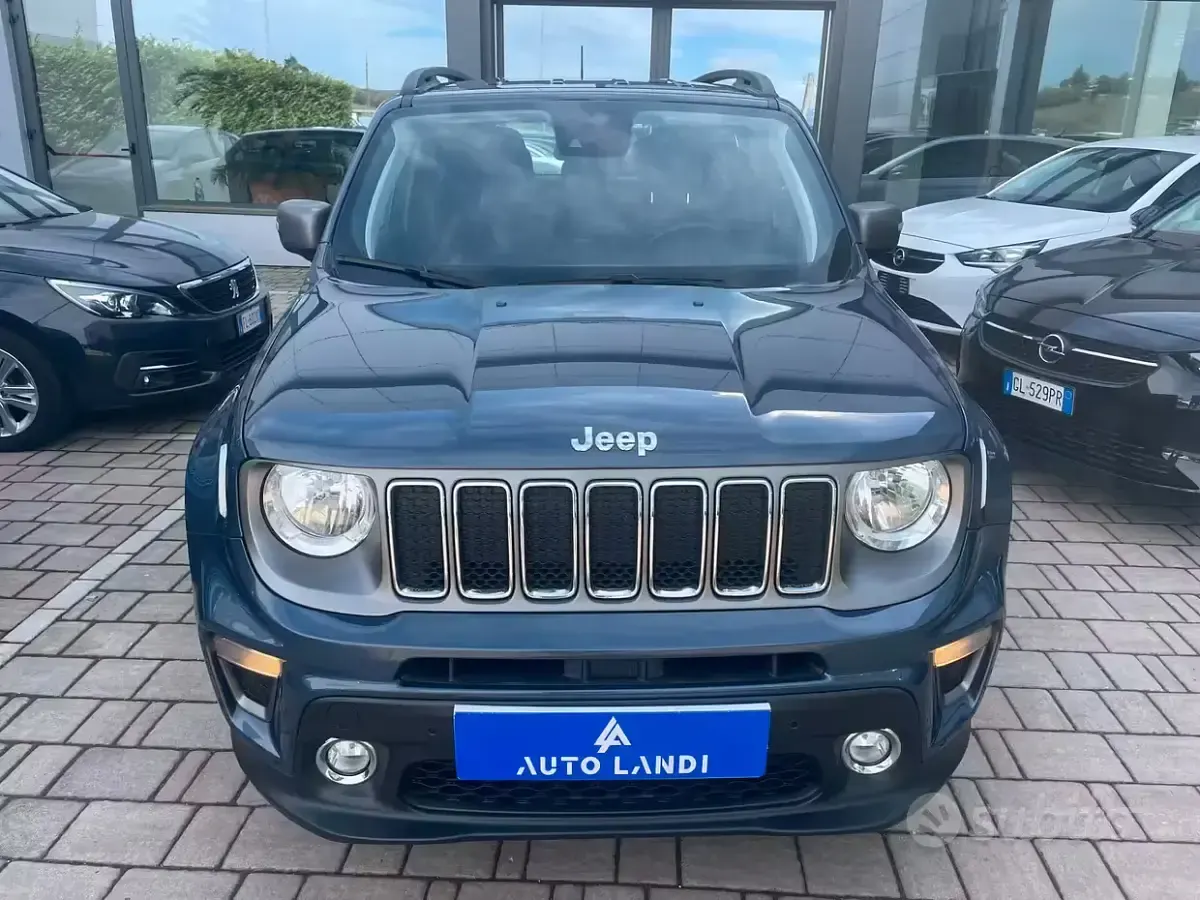 Usata Jeep Renegade Longitude 120 CV (88 kW) 2020 Blu/azzurro SUV