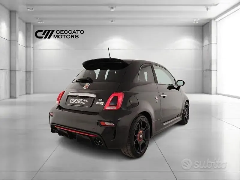Usata Abarth 595C Pista 160 CV (117 kW) 2018 Nero Cabrio