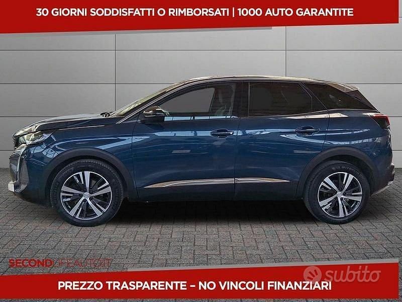 Usata Peugeot 3008 Allure 131 CV (96 kW) 2023 Blu SUV