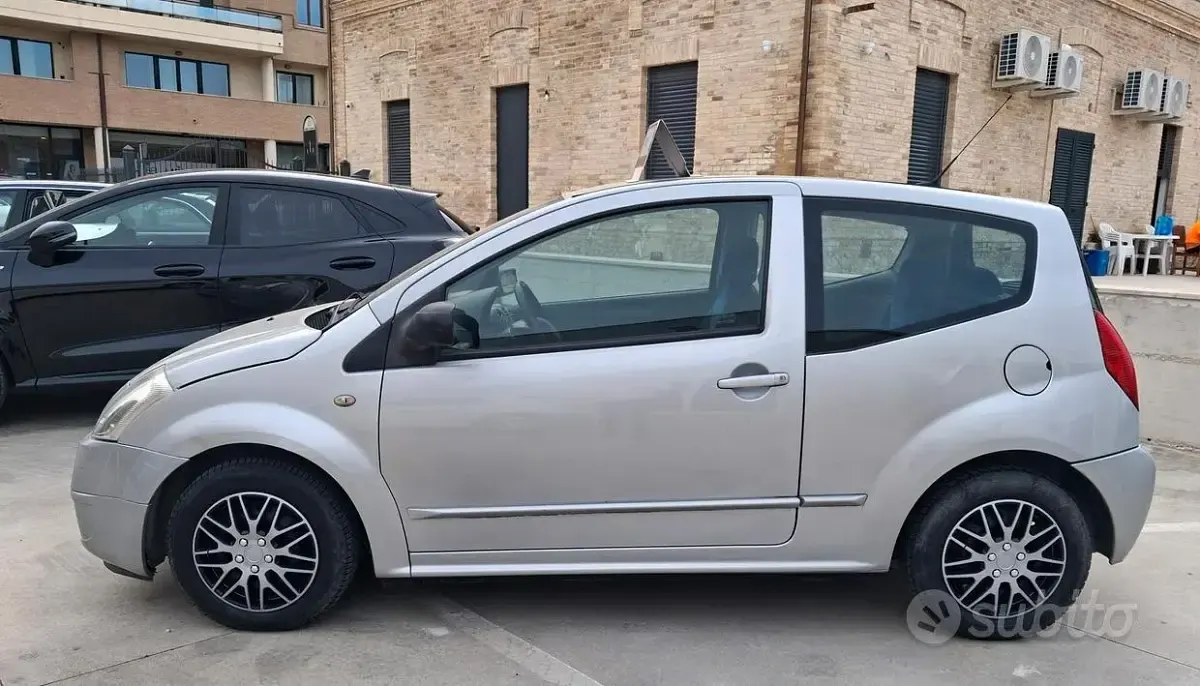 Usata Citroën C2 Elegance 68 CV (50 kW) 2005 Grigio Utilitaria