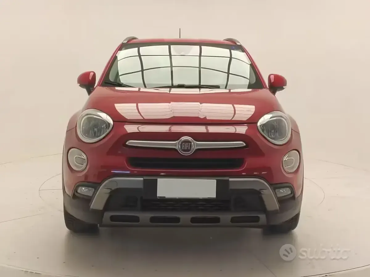 Usata Fiat 500X Cross 140 CV (102 kW) 2015 Rosso SUV