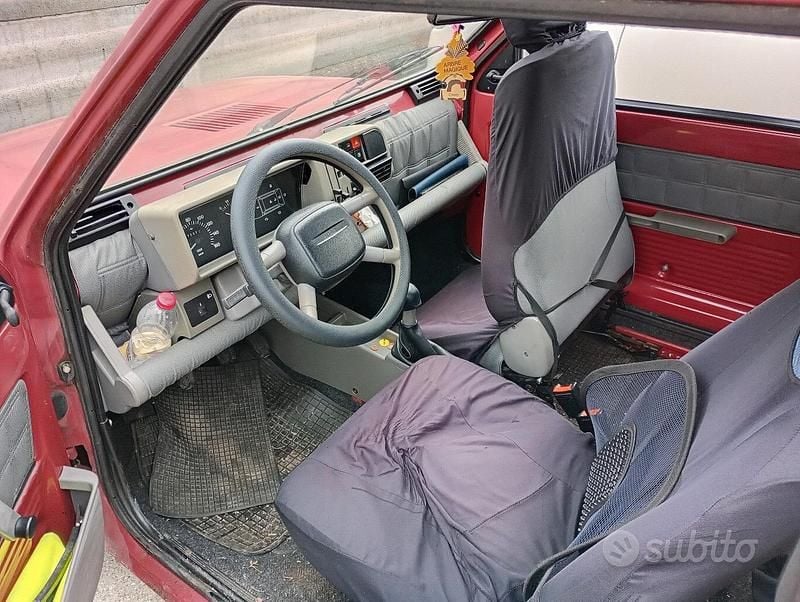 Usata Fiat Panda 54 CV (39 kW) 2001 Rosso Berlina