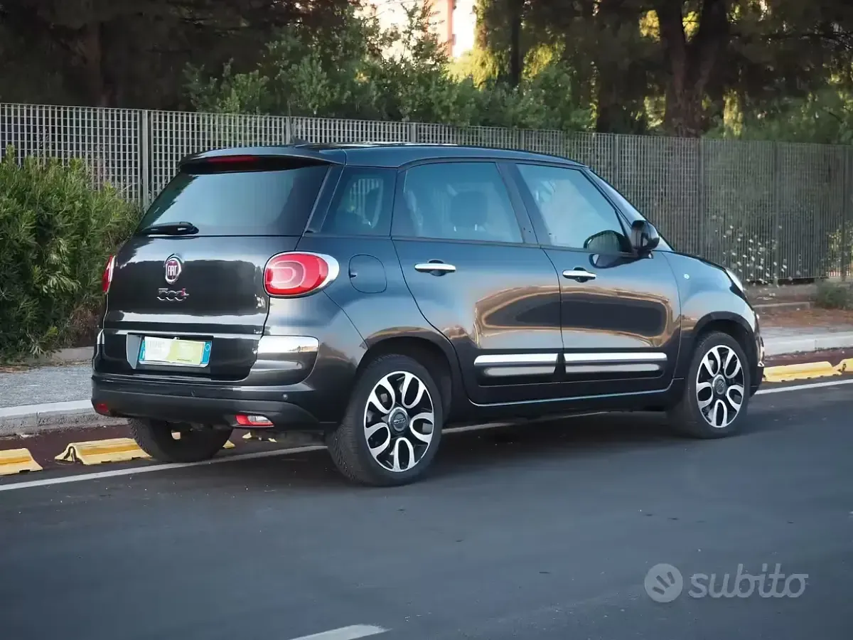 Usata Fiat 500L Lounge 120 CV (88 kW) 2019 Grigio Monovolume