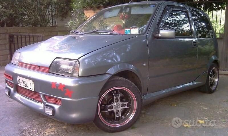 Usata Fiat Cinquecento 54 CV (39 kW) 1995 Grigio Utilitaria