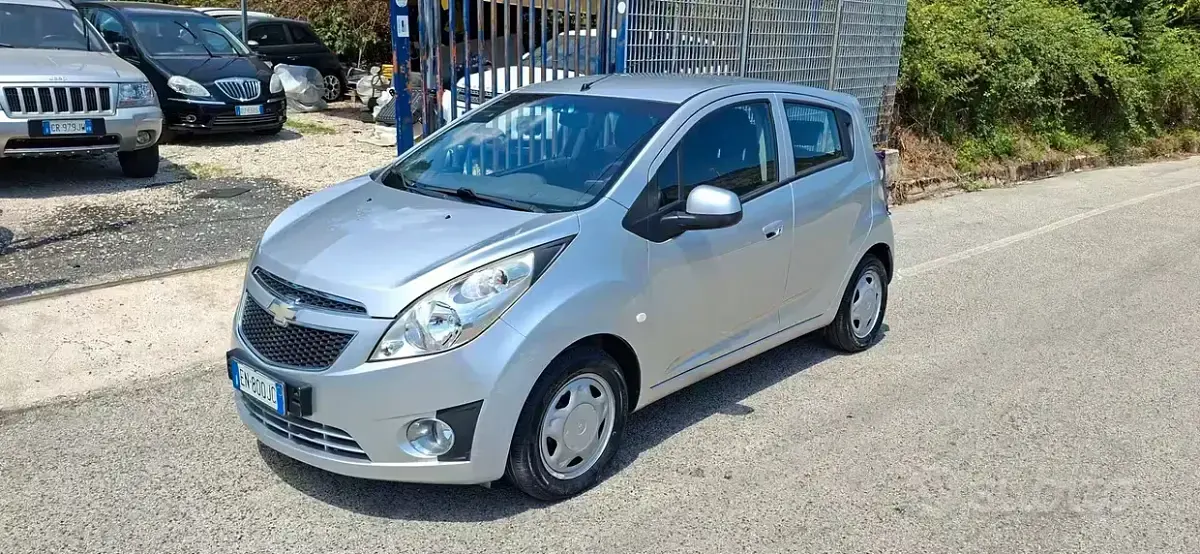 Usata Chevrolet Spark LT 68 CV (50 kW) 2012 Grigio Utilitaria