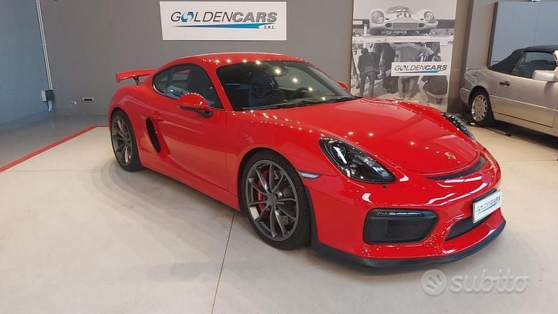 Usata Porsche Cayman GT4 2016 Rosso Coupé
